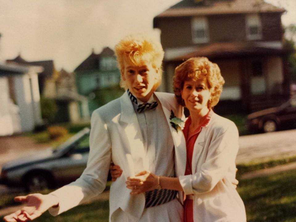 1987 New Castle Prom Gary and Doreen