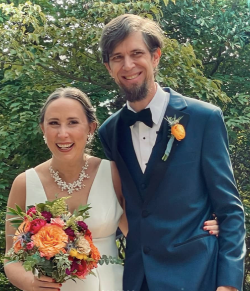 Ashley Mc Kelvy and her husband