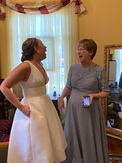 Ashley Mc Kelvy and her mother