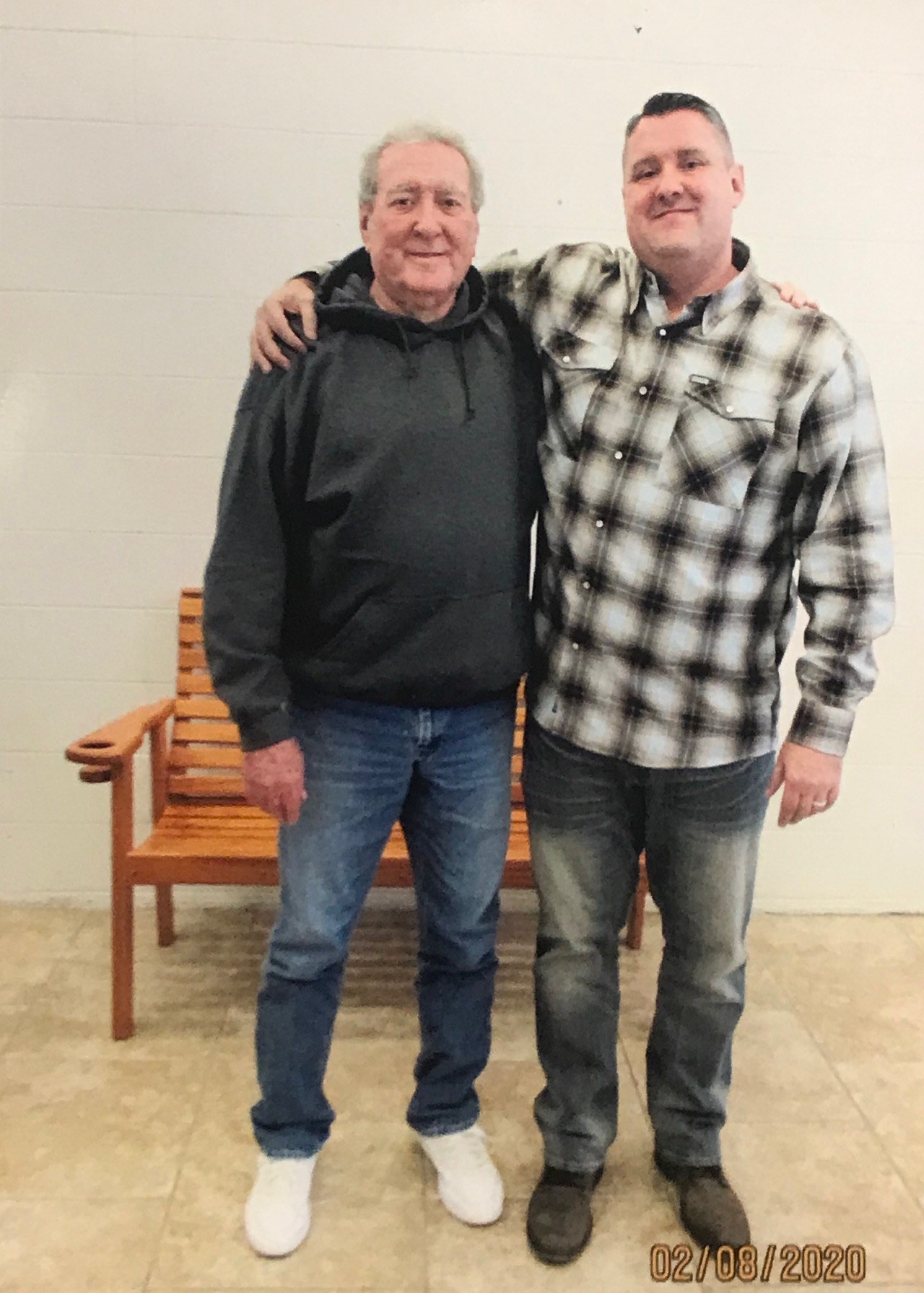 Brad and Pop during their first meeting