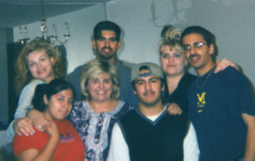Shahab his mom and his siblings