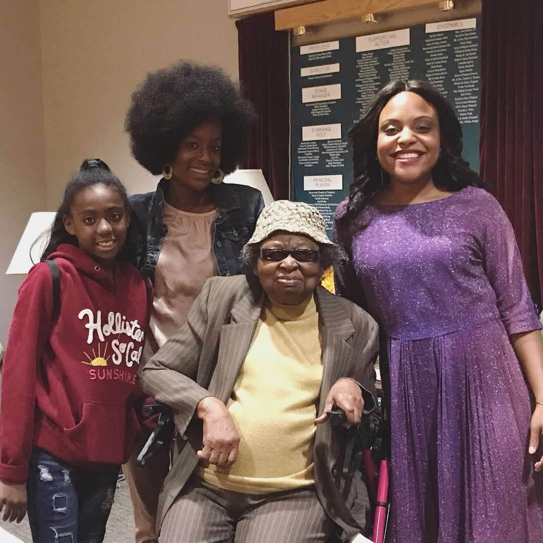 Te Jal in the purple dress at 22 Dream Girls22